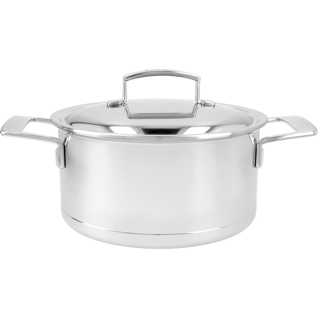 DEMEYERE SILVER 7 Niedriger Topf mit Deckel 4 ltr