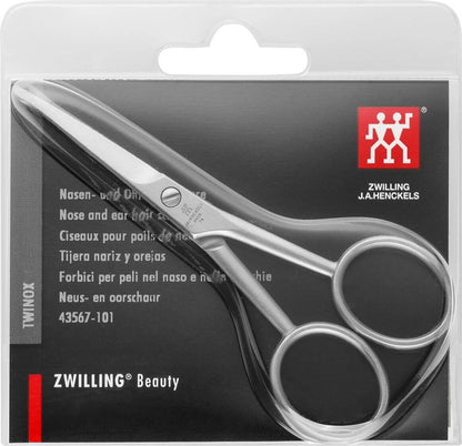 ZWILLING TWINOX Satynowe nożyczki do włosków z nosa i uszu 10.5 cm