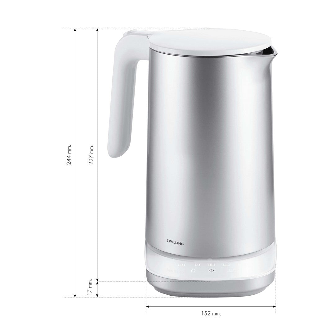 ZWILLING ENFINIGY Wasserkocher Pro 1,5 l, silber