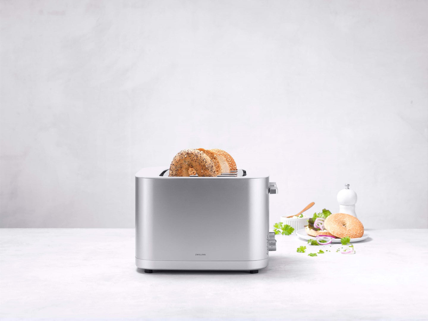 ZWILLING ENFINIGY Toaster klein mit silbernem Rost