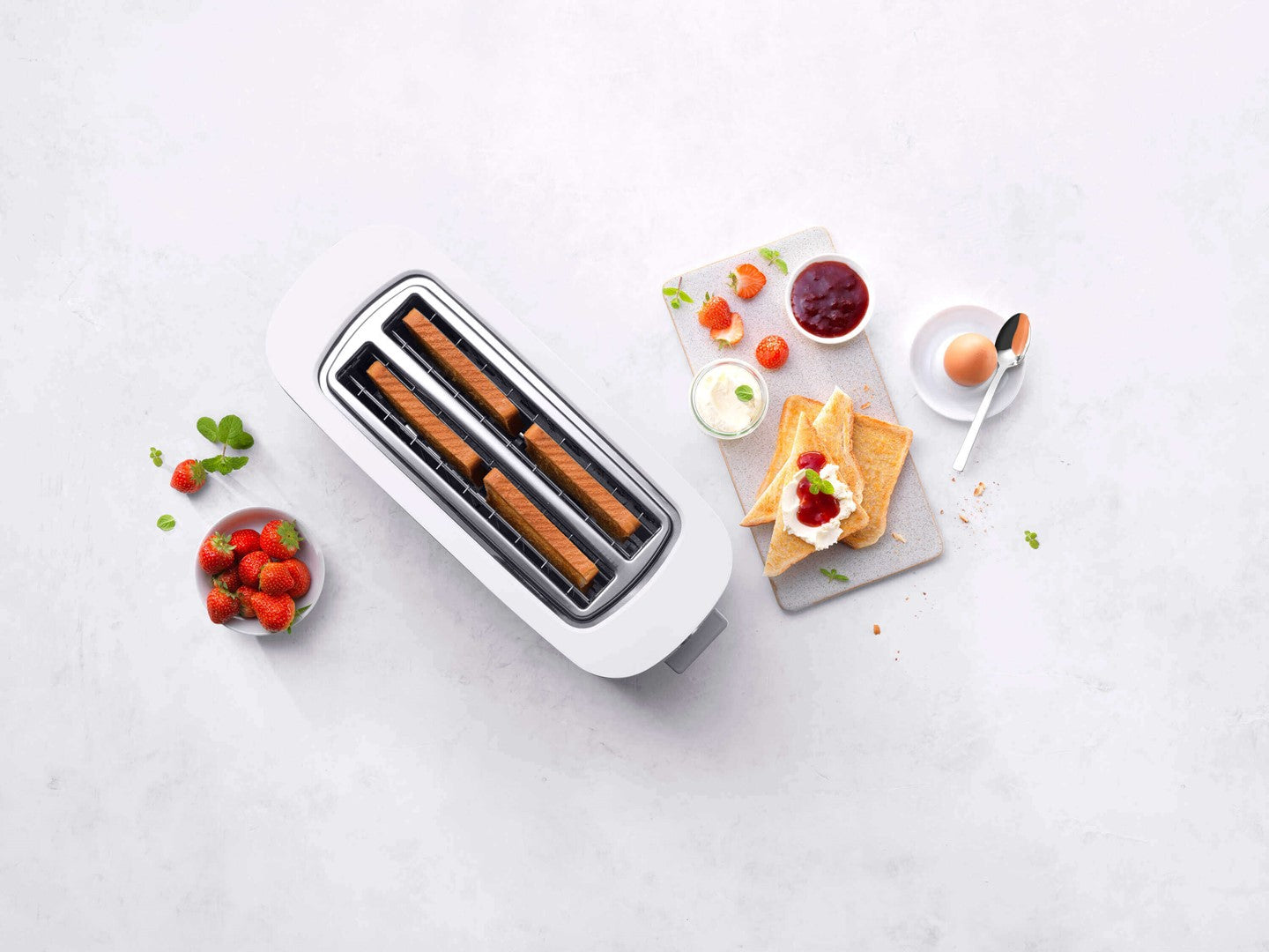 ZWILLING ENFINIGY Toaster groß mit Rost silber
