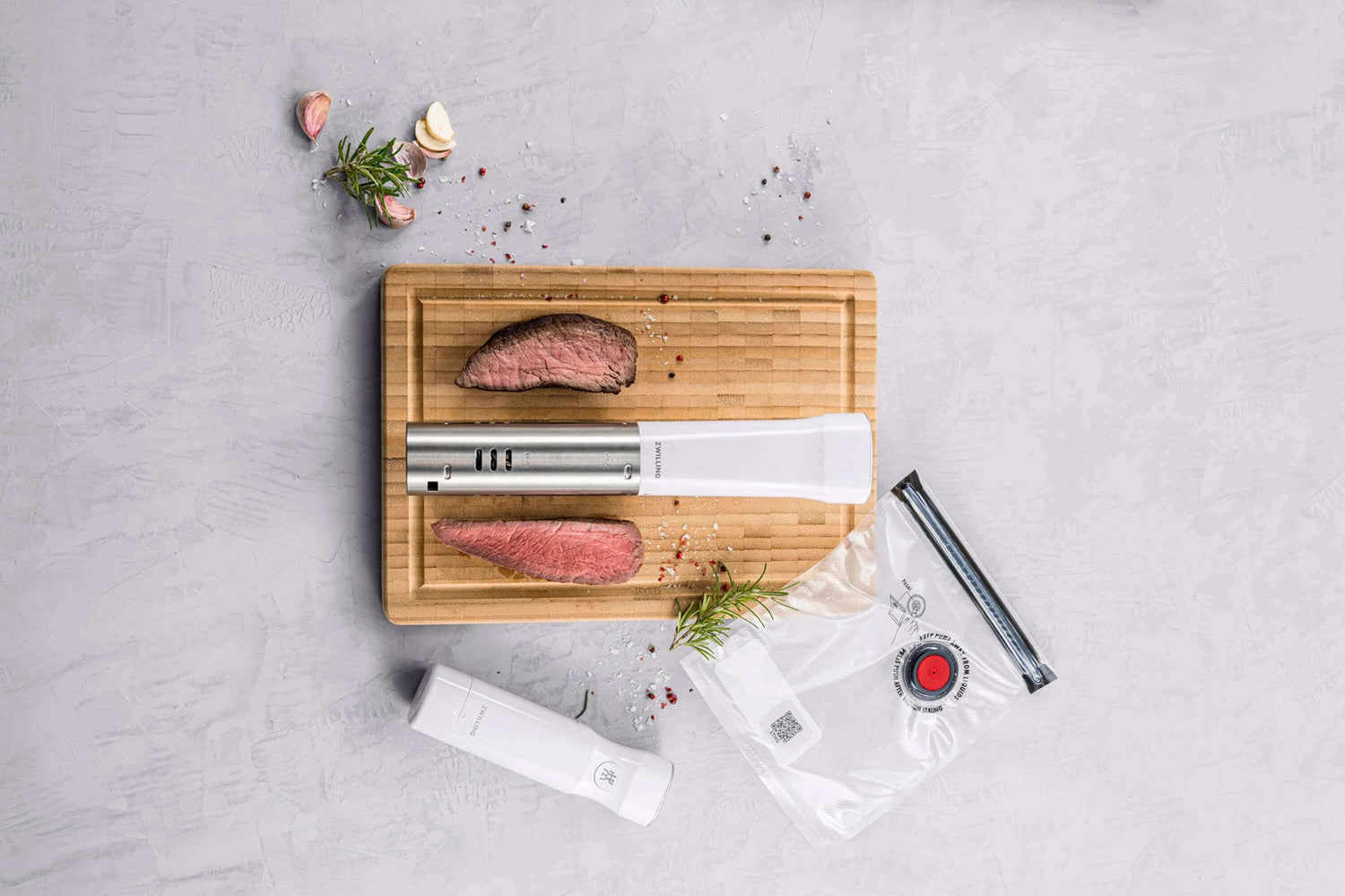 ZWILLING ENFINIGY Circulator für Sous-Vide weiß