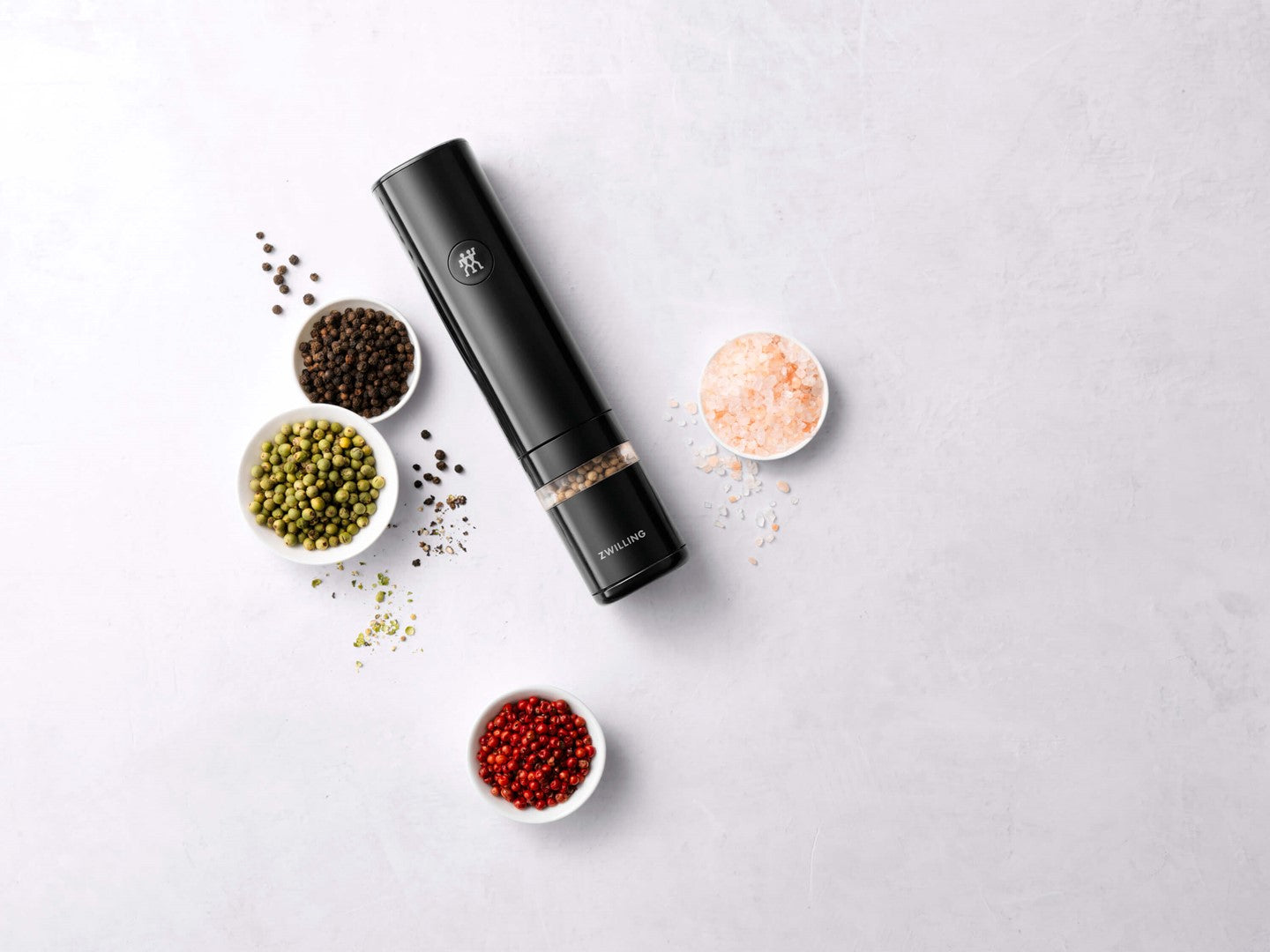 ZWILLING ENFINIGY Gewürzmühlen-Set mit 2 Mühlen