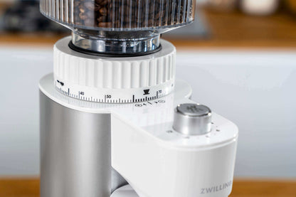 ZWILLING ENFINIGY Kaffeemühle silber