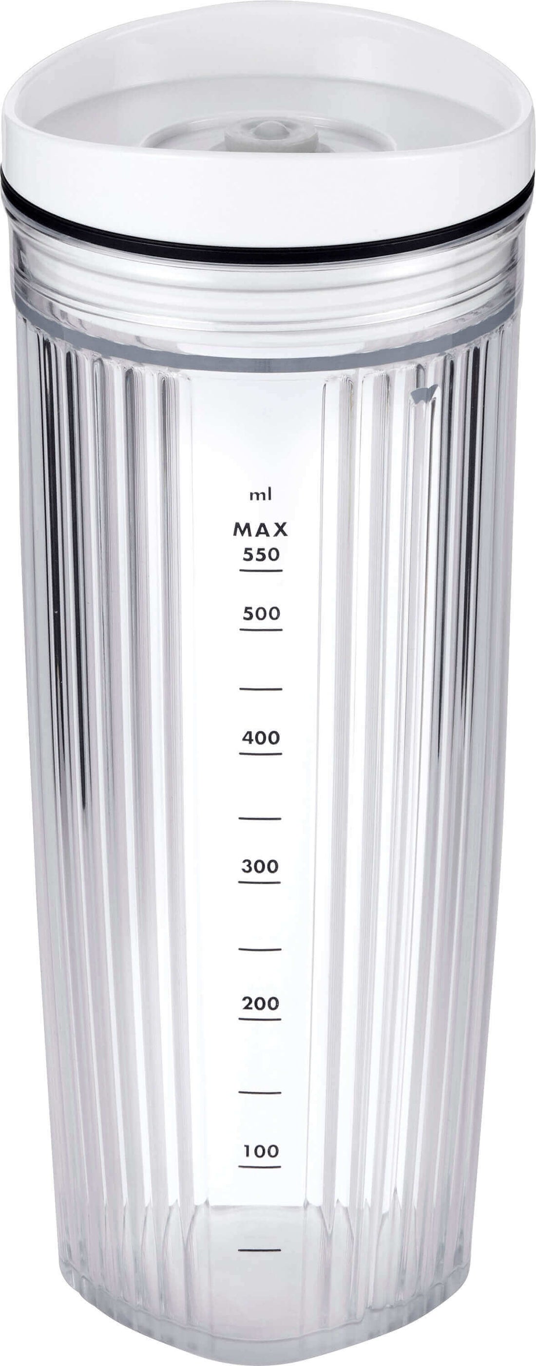ZWILLING ENFINIGY Mixerbehälter mit Vakuumdeckel 550 ml weiß