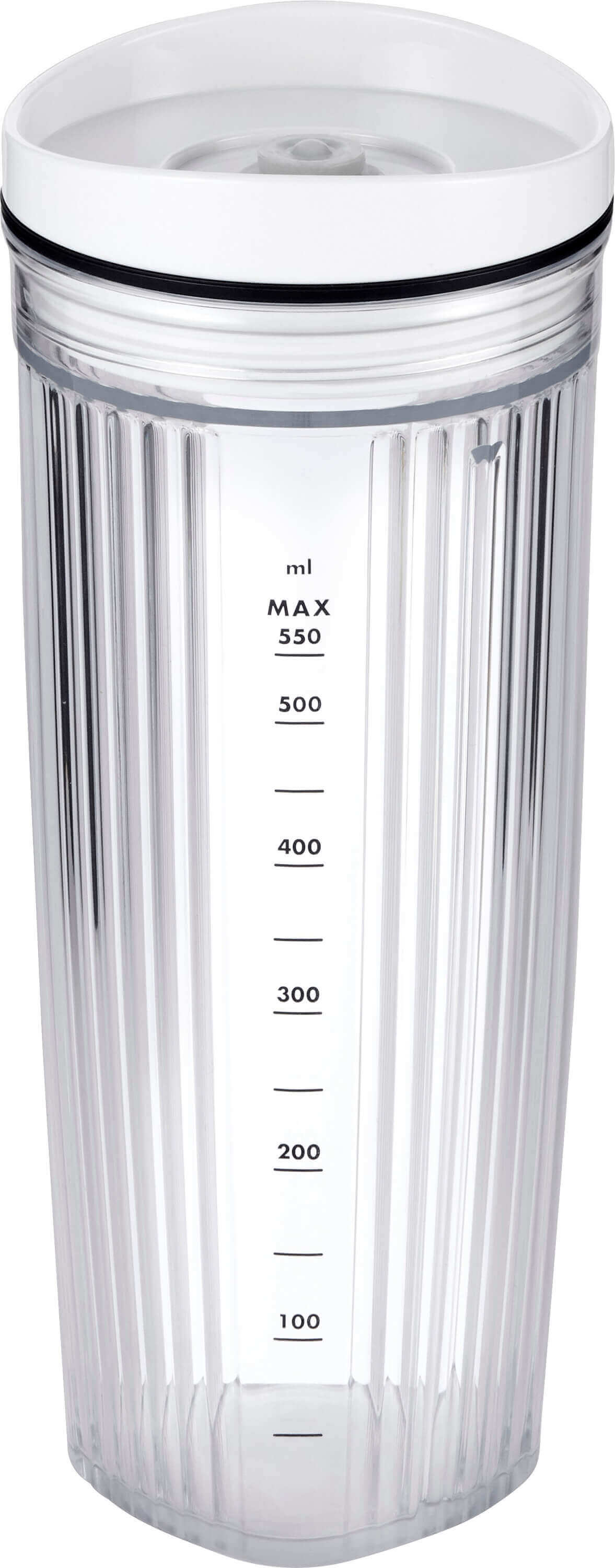 ZWILLING ENFINIGY Mixerbehälter mit Vakuumdeckel 550 ml weiß