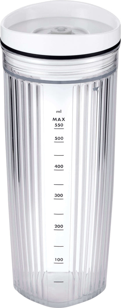 ZWILLING ENFINIGY Mixerbehälter mit Vakuumdeckel 550 ml weiß