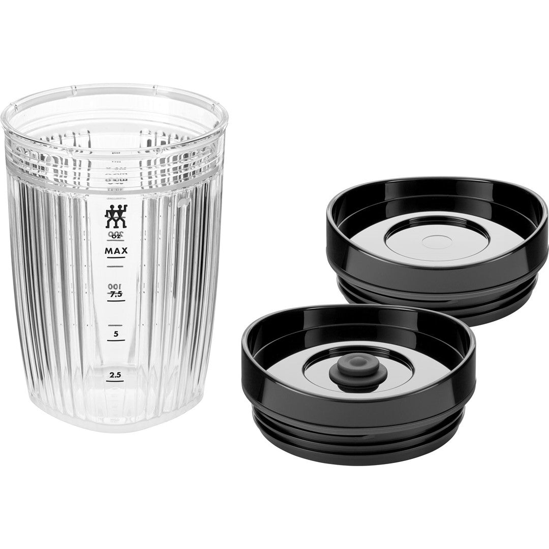 ZWILLING ENFINIGY Blender-Flasche mit Vakuumdeckel 300 ml schwarz