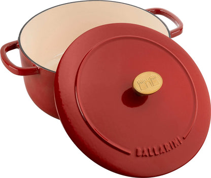 BALLARINI BELLAMONTE Gusseisenbräter rund 4 l, rot