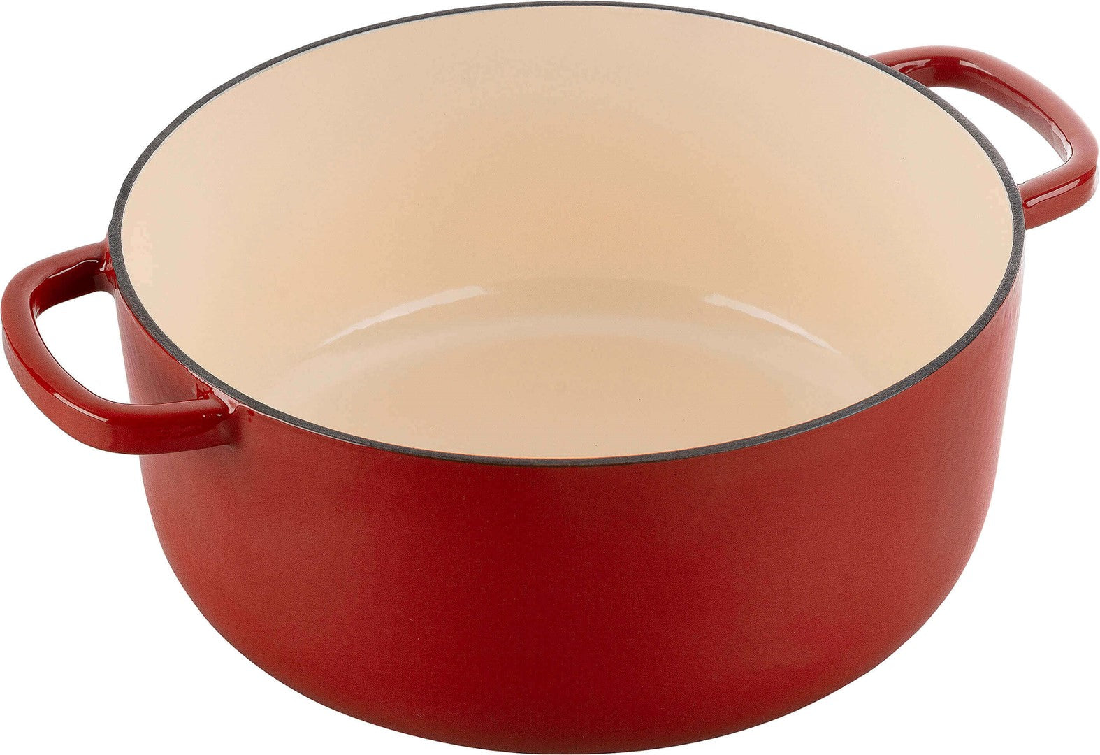 BALLARINI BELLAMONTE Gusseisenbräter rund 4 l, rot