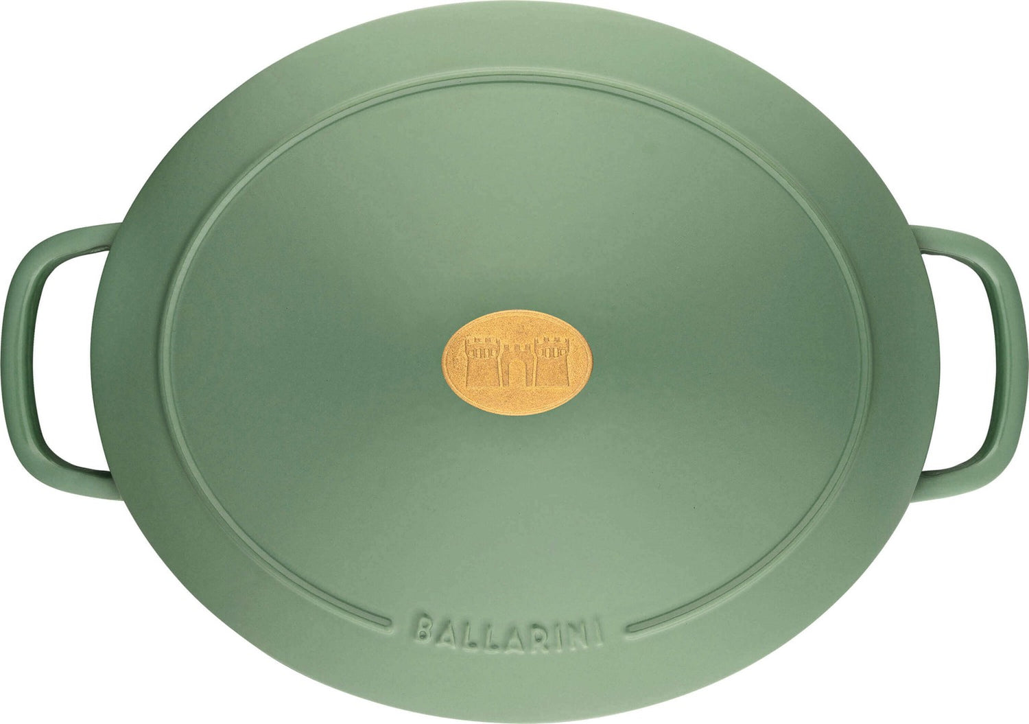 BALLARINI BELLAMONTE Garnek żeliwny owalny 6.5 ltr, zielony