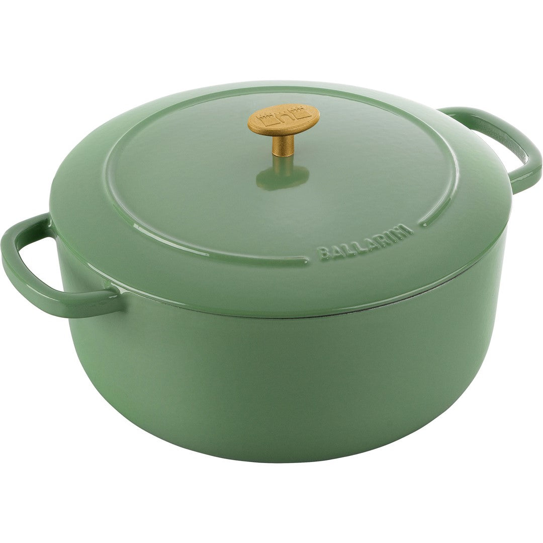 BALLARINI BELLAMONTE Gusseisenrondtopf 7 l, grün