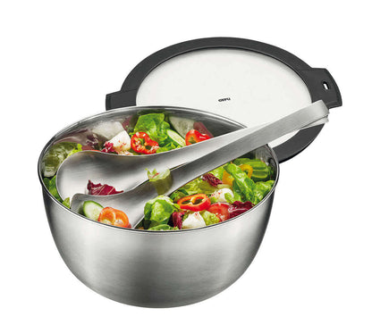 GEFU SPEEDWING® Edelstahl-Schleuder für Salat 5 l + Deckel