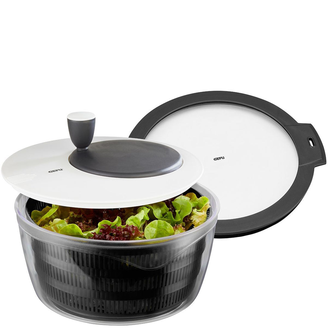 GEFU ROTARE Salat-Wirbel, 3 l + Deckel