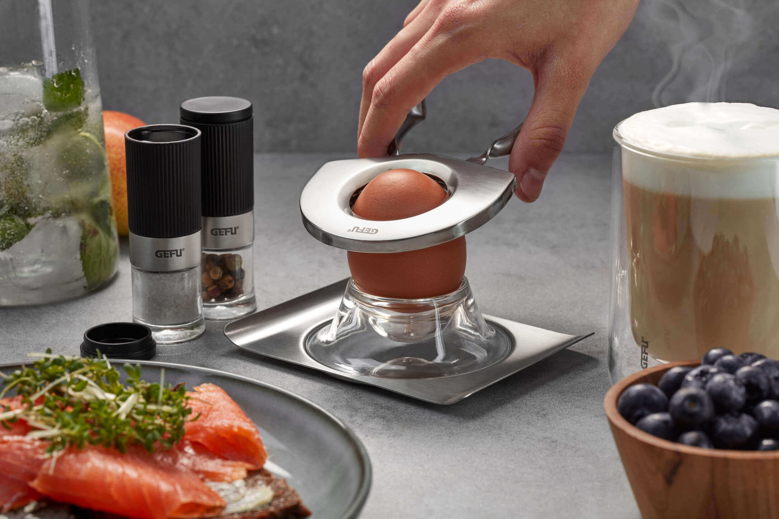 GEFU SCISO Eierbrechergerät