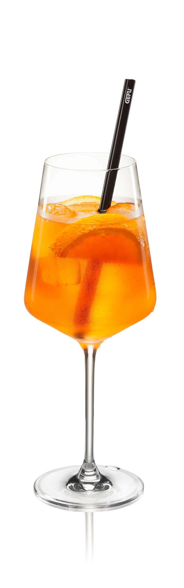 GEFU FUTURE 4er Set schwarze Strohhalme 18 cm