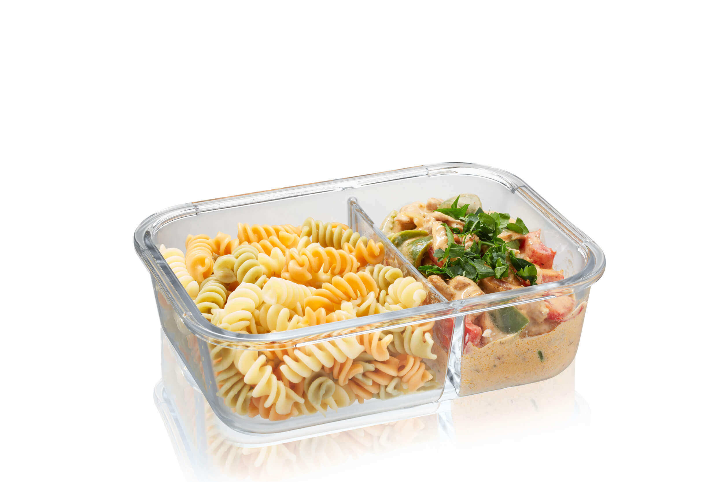 GEFU MILO Rechteckiger Glasbehälter 1,2 l