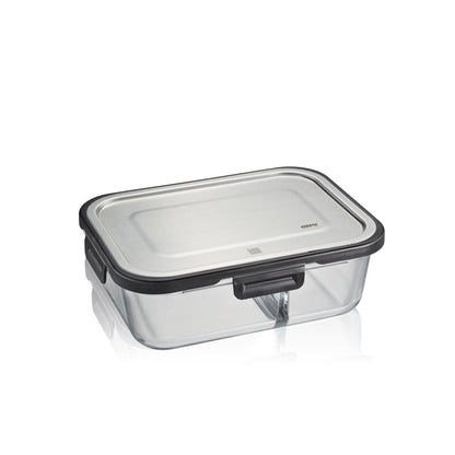 GEFU MILO Rechteckiger Glasbehälter 1,2 l