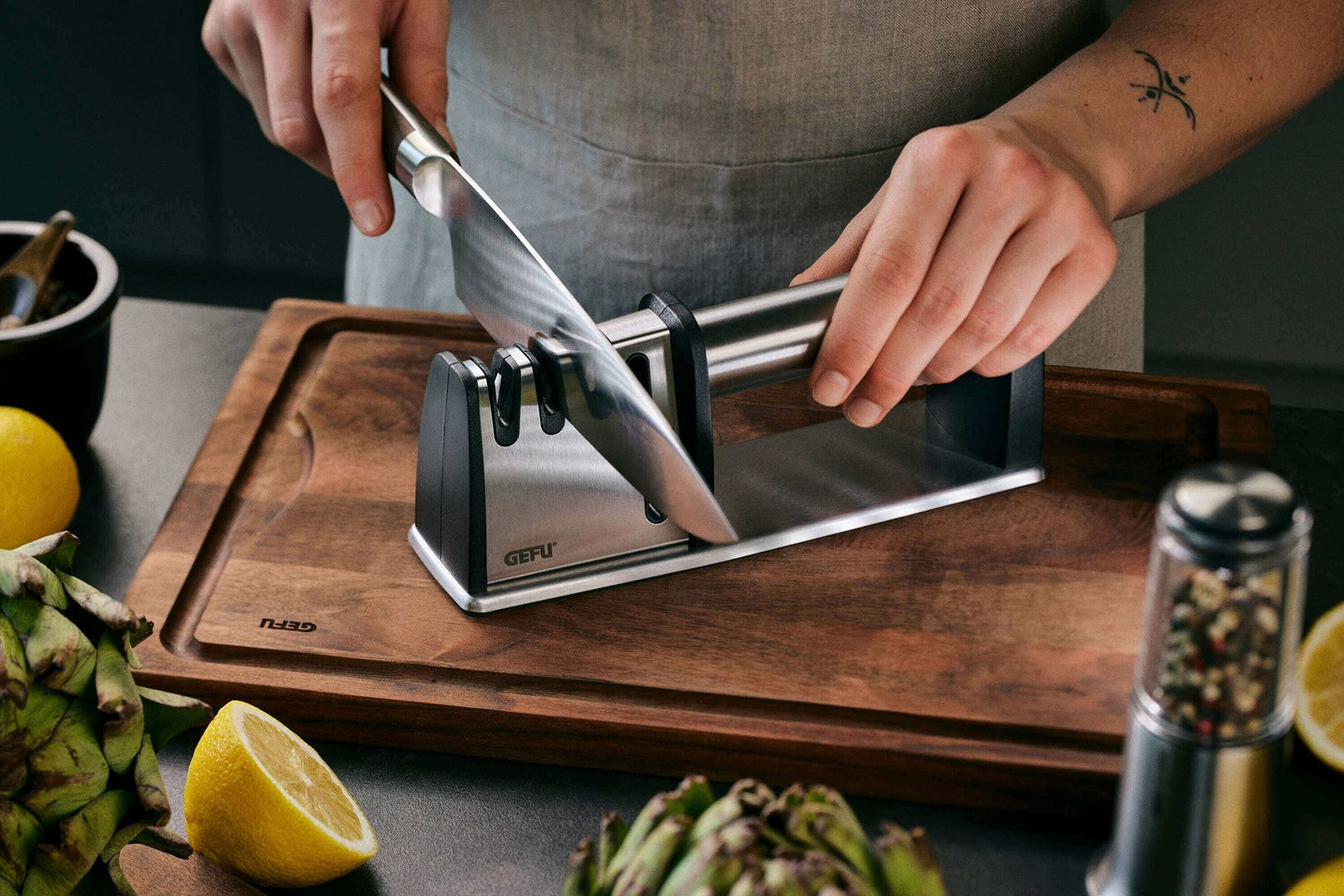 GEFU COLT PRO Messerschärfer