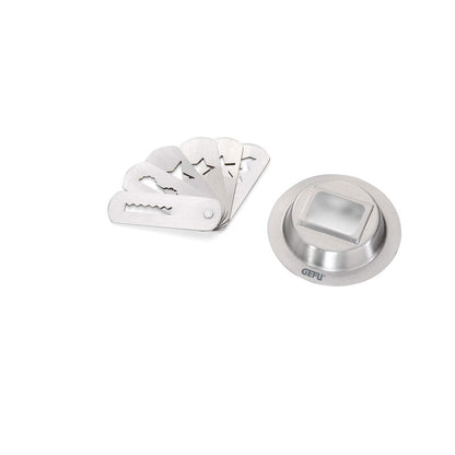 GEFU TRICA Plätzchenaufsätze für die Maschine, Größe 5