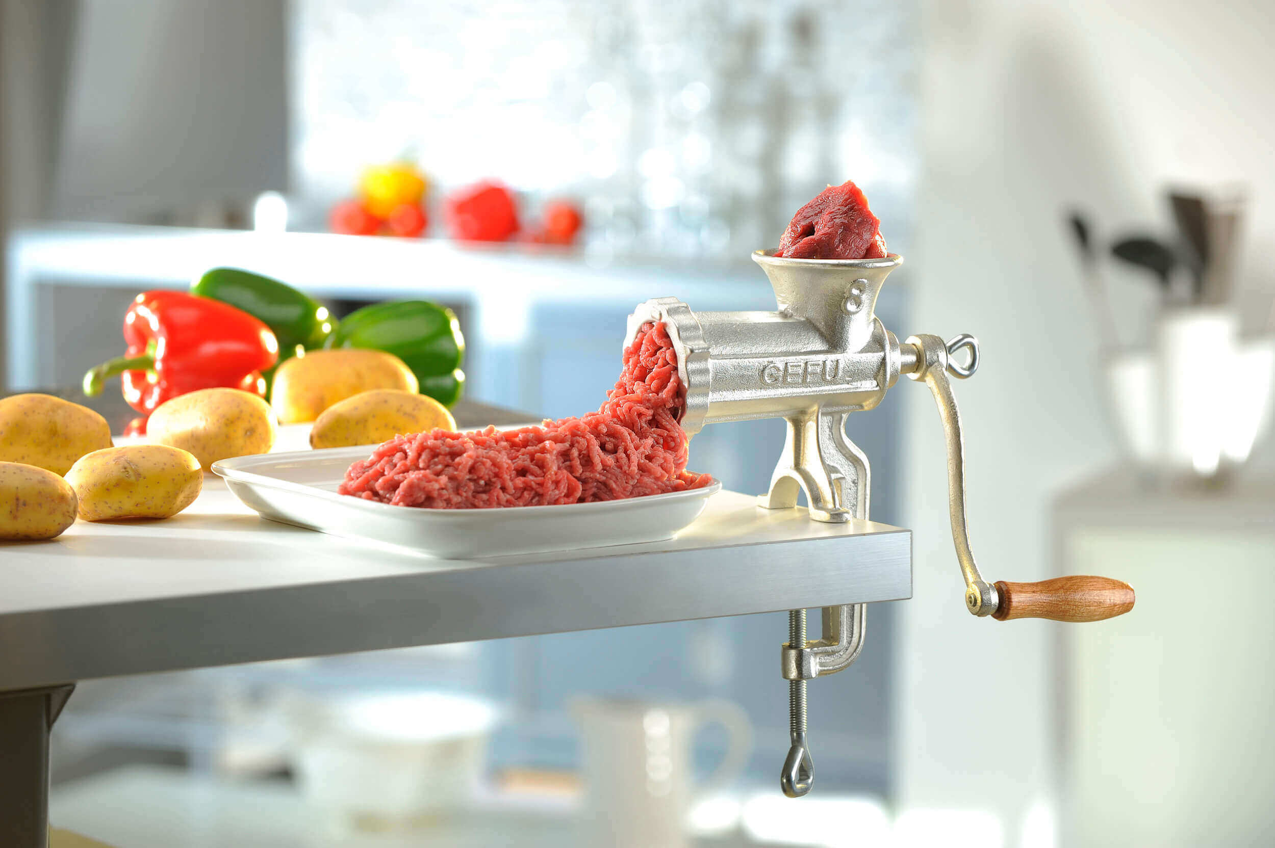 GEFU TRICA Fleischwolf Größe 7/8