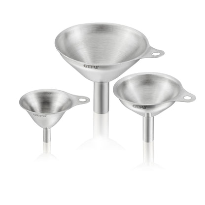 GEFU VERSARE Set mit 3 Trichtern