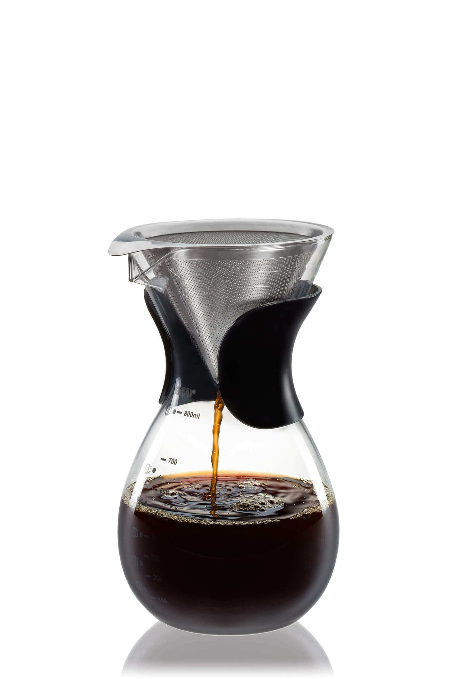 GEFU BUTIO Kaffeebereiter mit Filter 800 ml