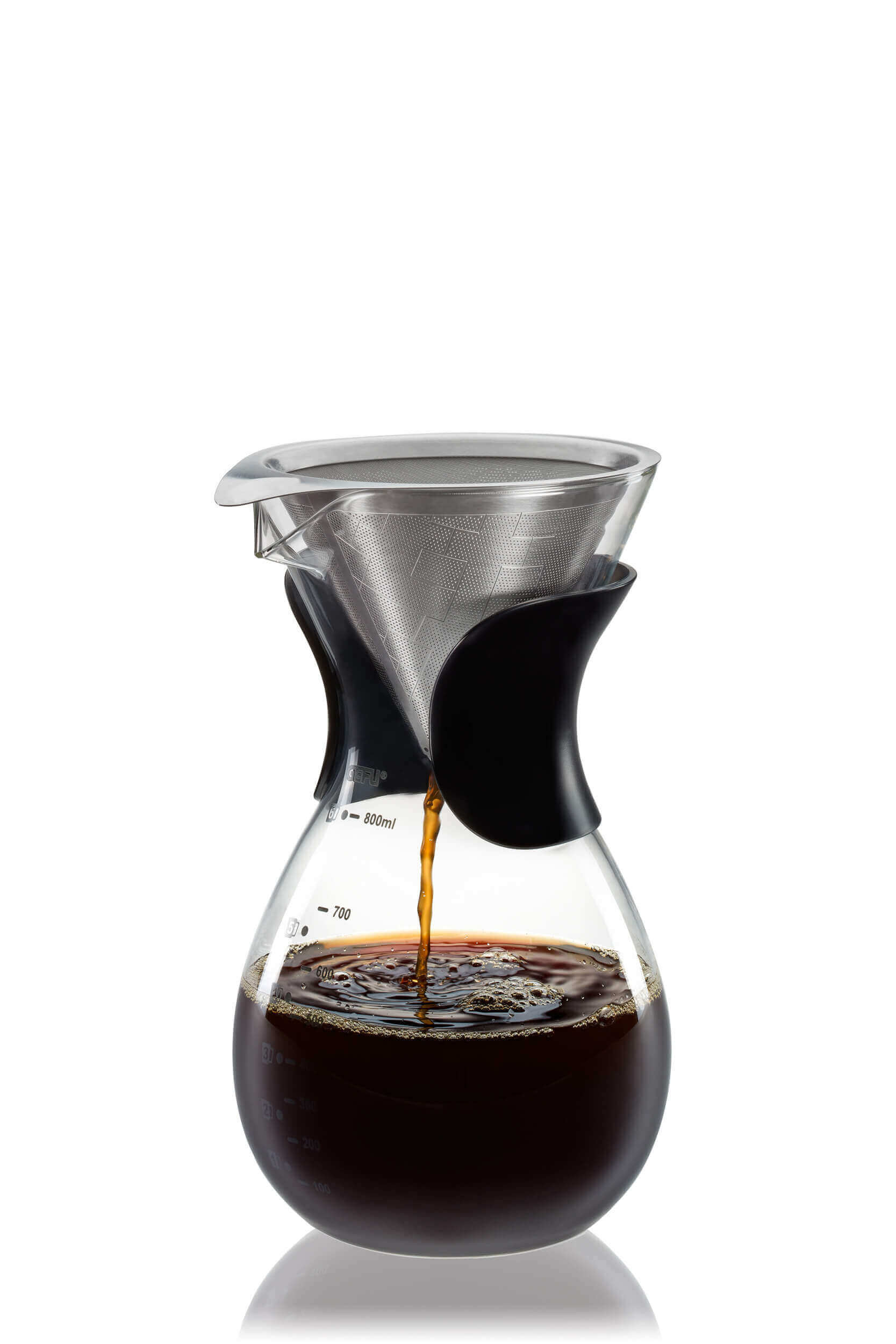 GEFU BUTIO Kaffeebereiter mit Filter 800 ml