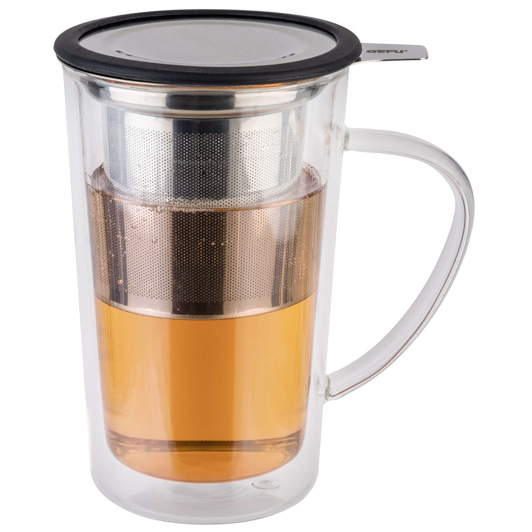 GEFU MIRA Glaskanne mit Teeeinsatz 235 ml