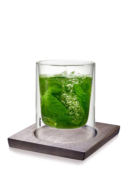 GEFU MIRA Set 2 Untersetzer für Gläser L