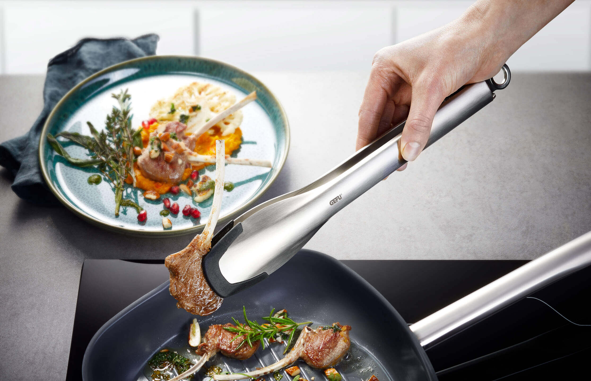 GEFU CAPTO Küchenszange