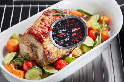 GEFU MESSIMO Thermometer für Fleisch und Ofen 3 in 1