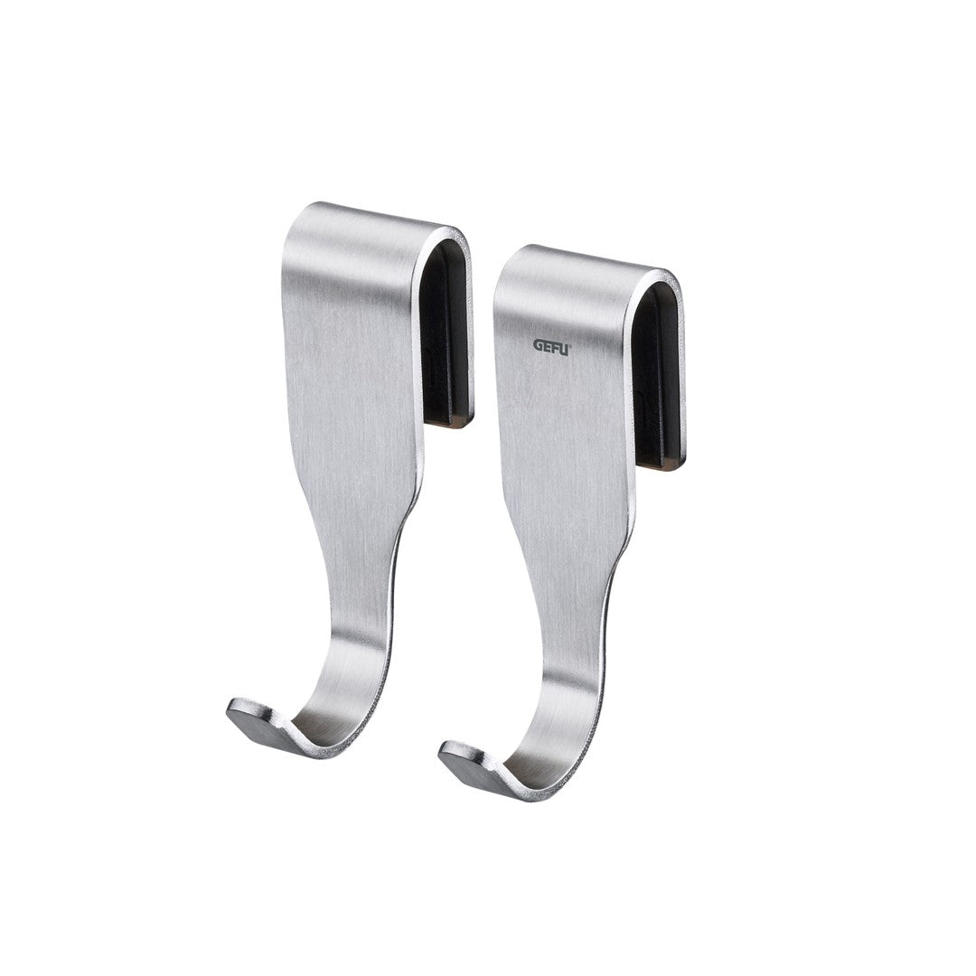 GEFU SMARTLINE Set mit 2 Haken für die Küchenreling