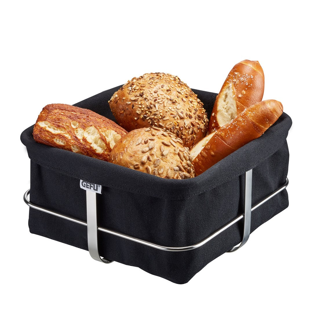 GEFU BRUNCH Brotkorb schwarz
