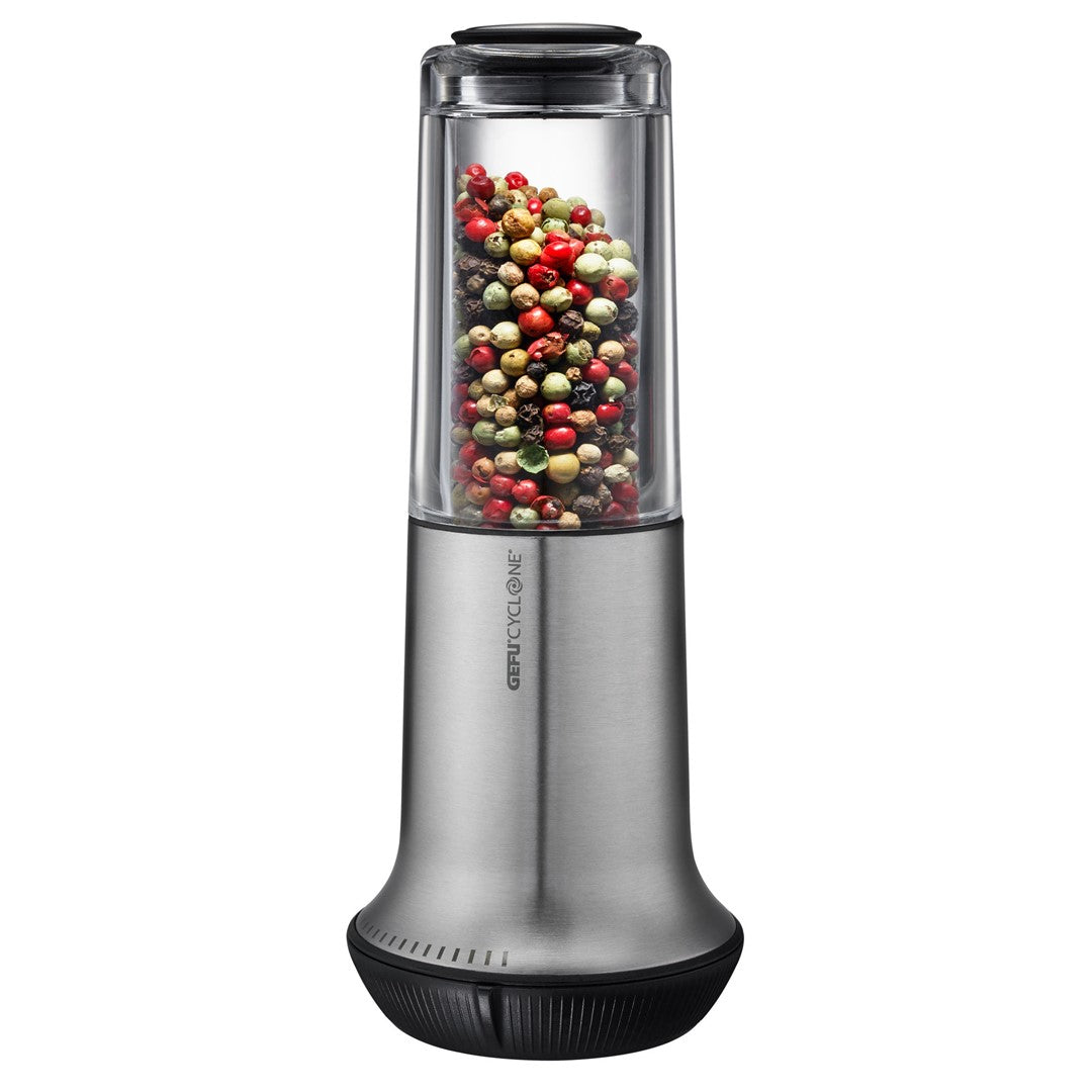 GEFU X-PLOSION® Mühle für Salz und Pfeffer M, silberfarben