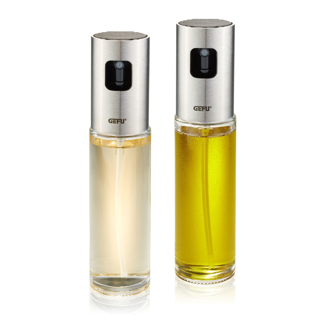 GEFU NEVA Set mit 2 Flaschen für Essig und Öl