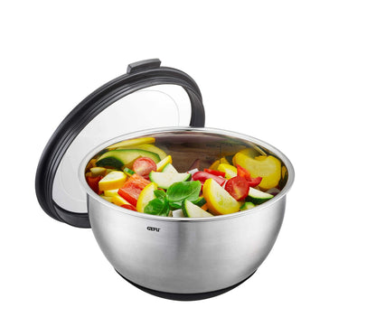 GEFU MUOVO Set mit 2 Schüsseln mit Deckel