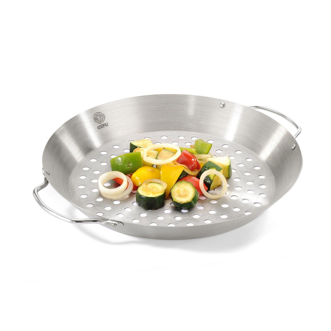 GEFU BBQ Wok für Hähnchen und Gemüse