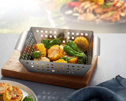 GEFU BBQ Kleine tiefgeformte Grillplatte