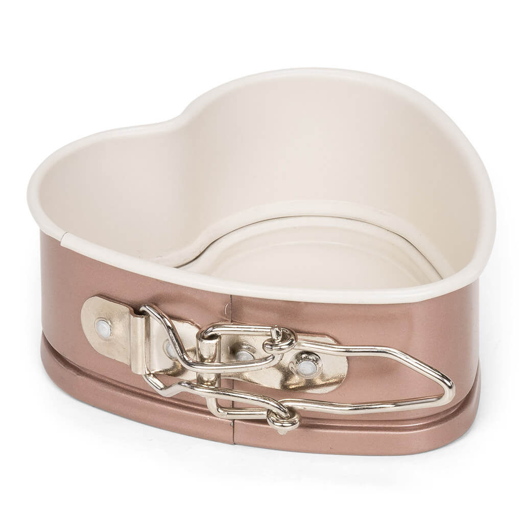 PATISSE CERAMIC Mini tortownica w kształcie serca 12 cm