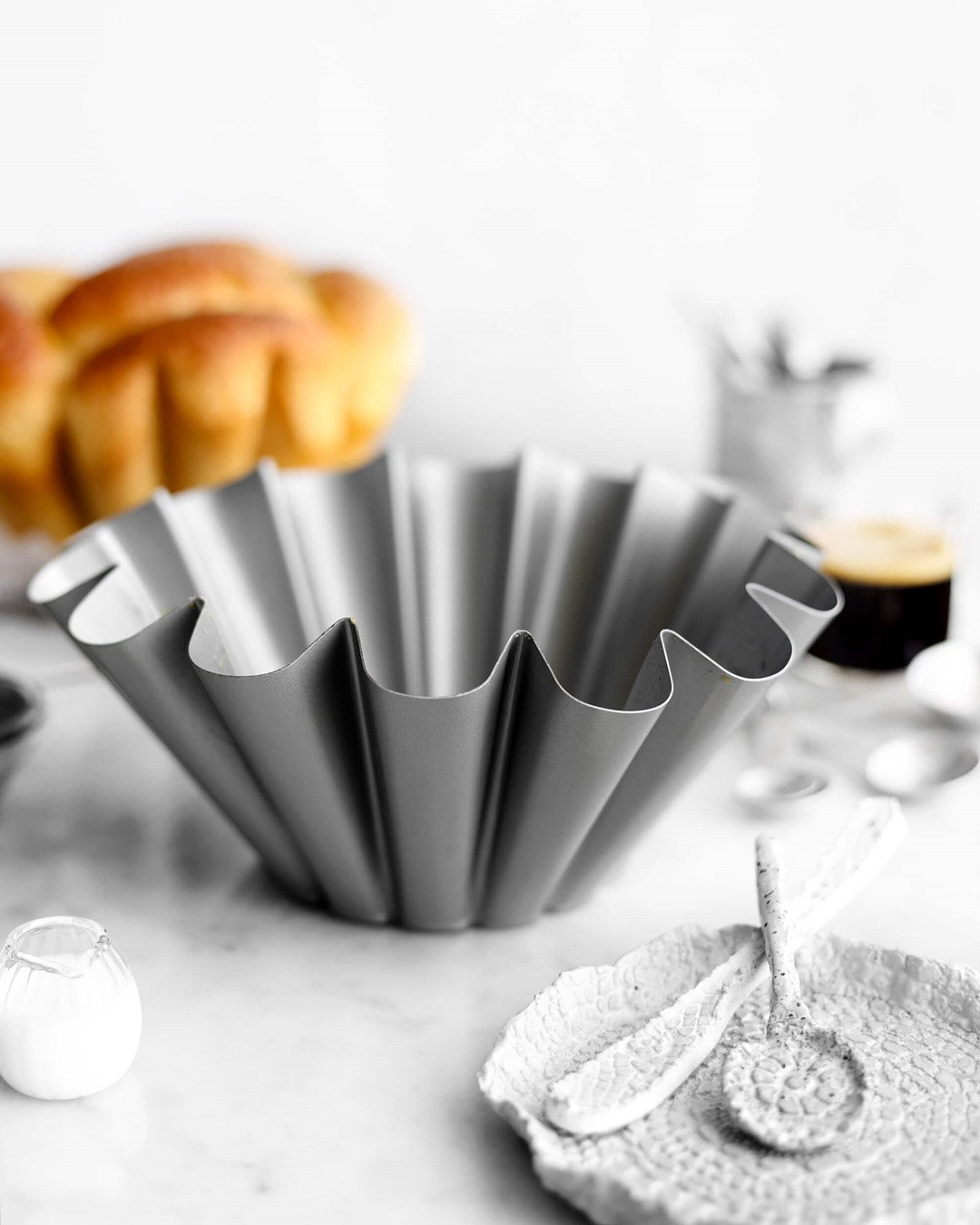 PATISSE SILVER-TOP Brioche Cake Mold 20 cm