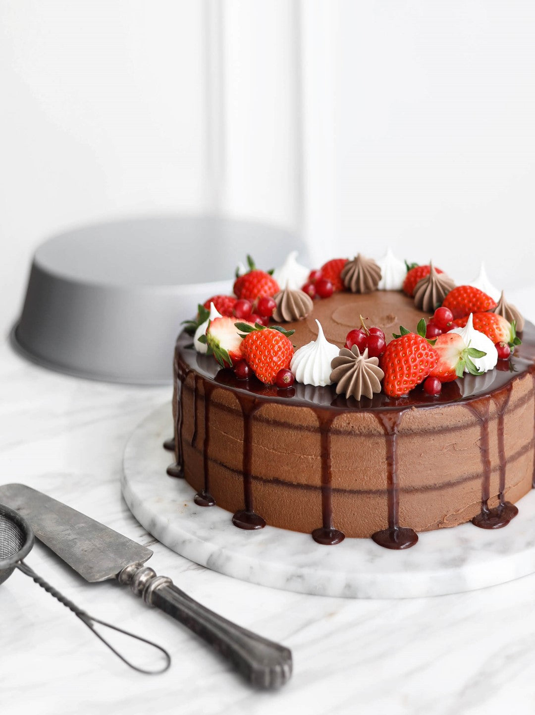 PATISSE SILVER-TOP Głęboka forma do tarty 27 cm