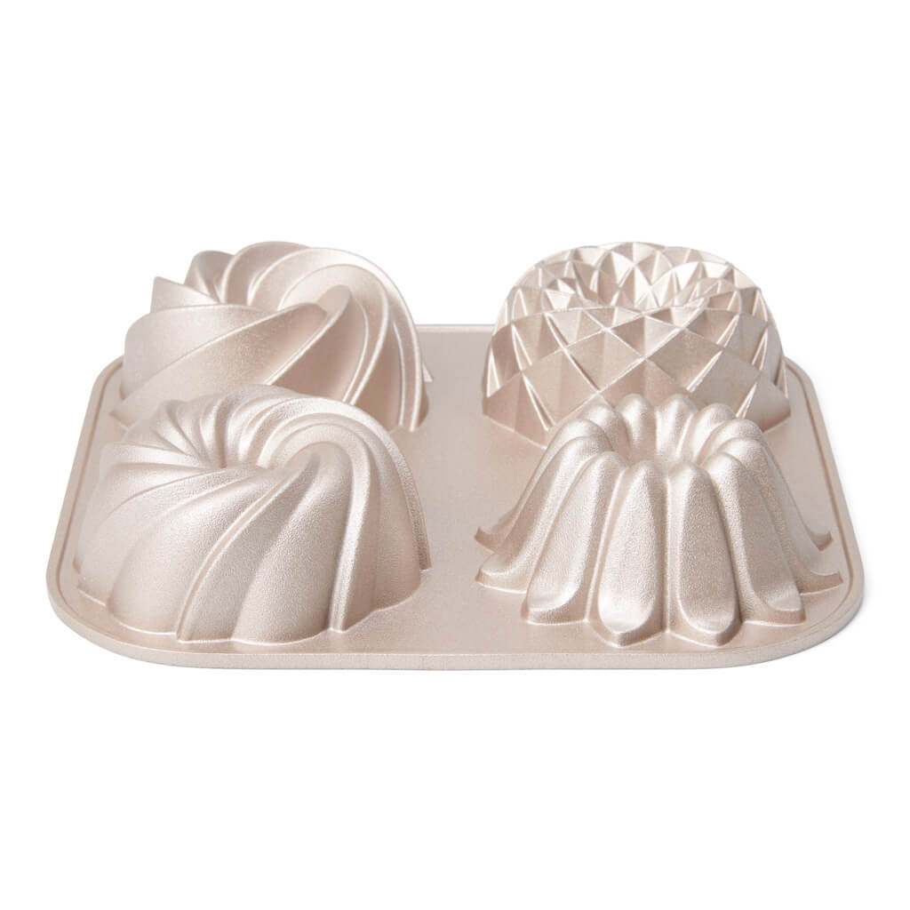 PATISSE PREMIUM Aluminiumform für 4 Mini-Gugelhupfe