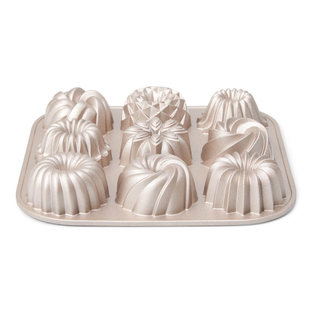 PATISSE PREMIUM Aluminum mold for 9 mini bundt cakes